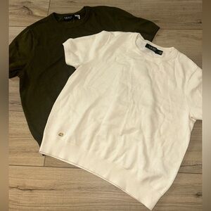 Ralph Lauren Sweater Bundle Modal Blend Quiet Luxury Basic Transitional Women L